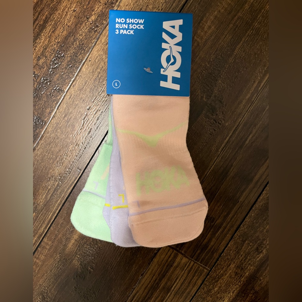 Hoka No Show Run Sock 3-pack
